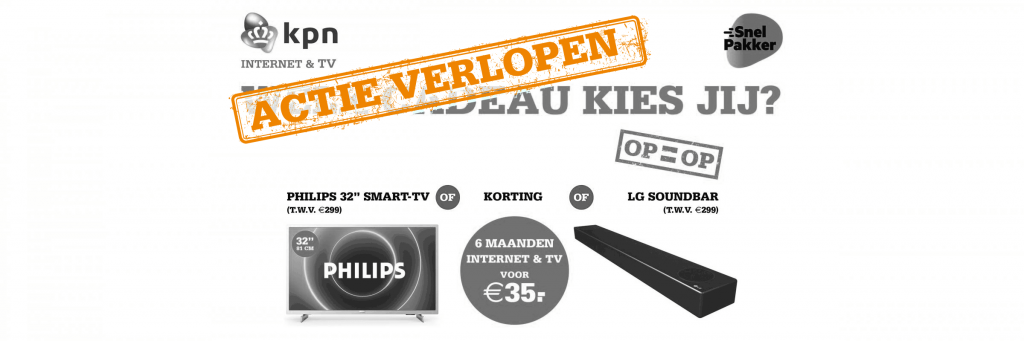 KPN Thuis Actie TV Soundbar Korting