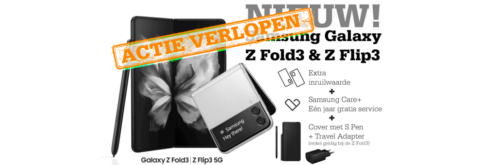 Samsung Galaxy Z Fold3 & Samsung Galaxy Z Flip3 voordelen extra inruilwaarde