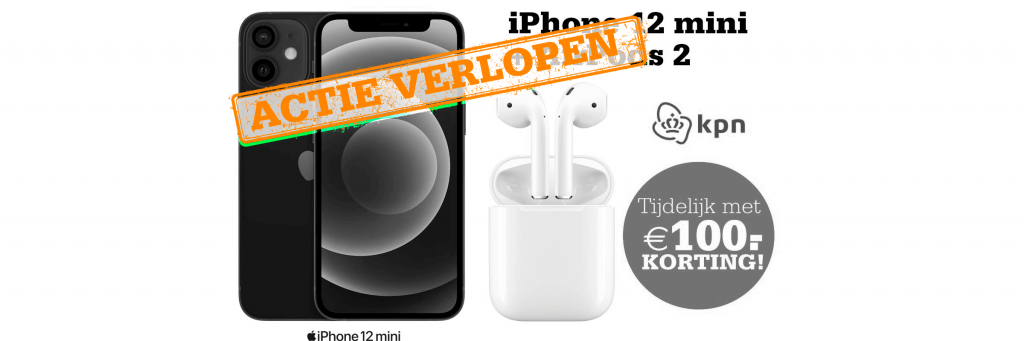 Korting op AirPods 2 icm KPN bij Telecombinatie