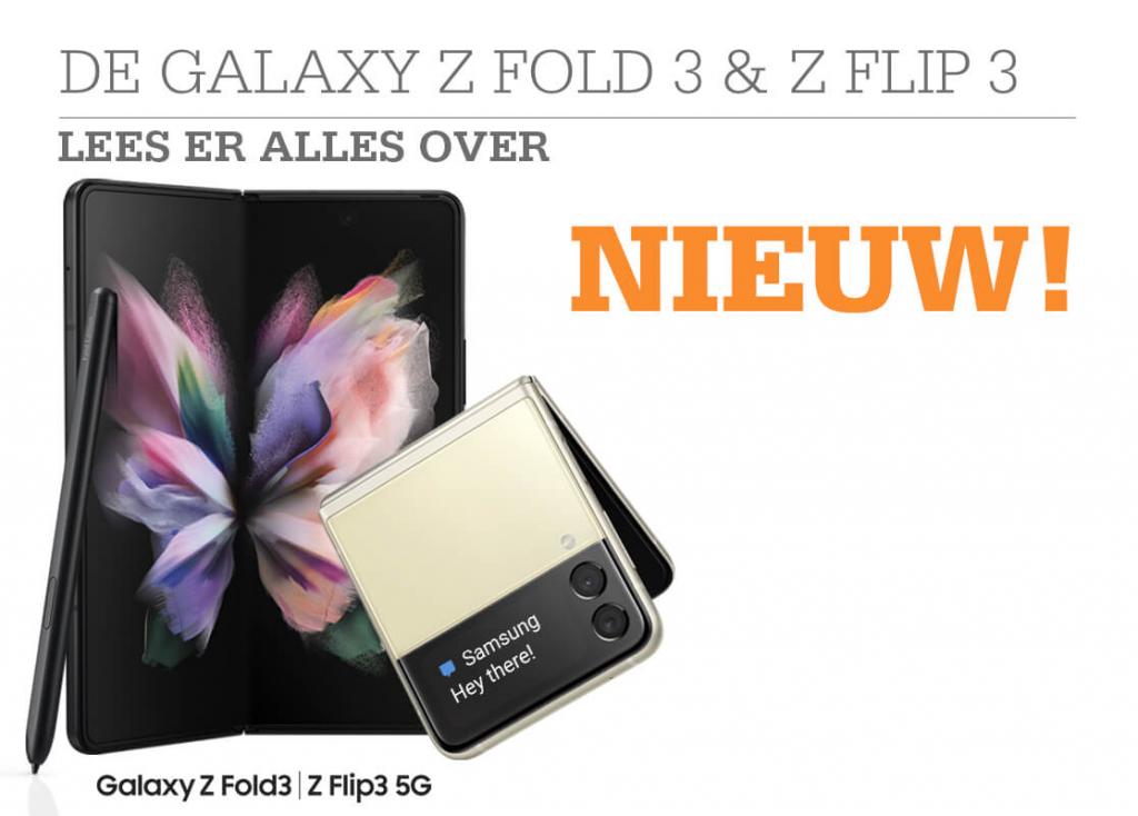 Samsung Galaxy Z Flip 3 en Z Fold 3