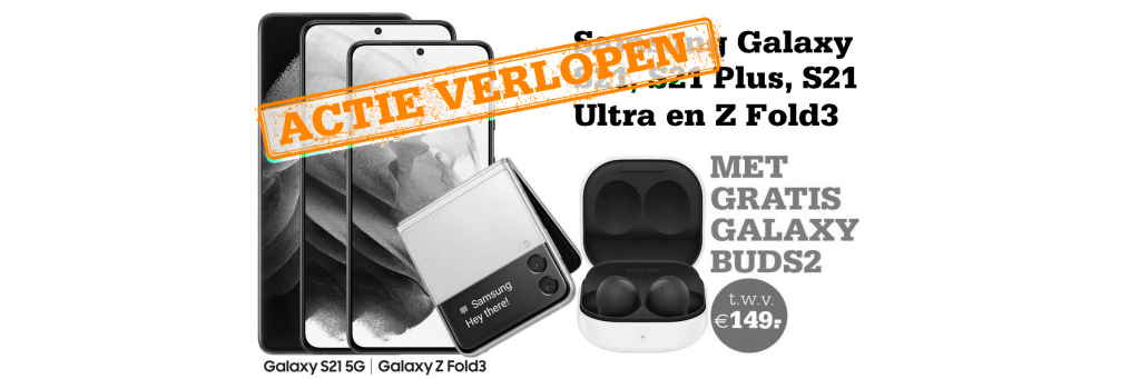 Samsung Galaxy S21 of Z Fold3: nu met gratis Galaxy Buds2