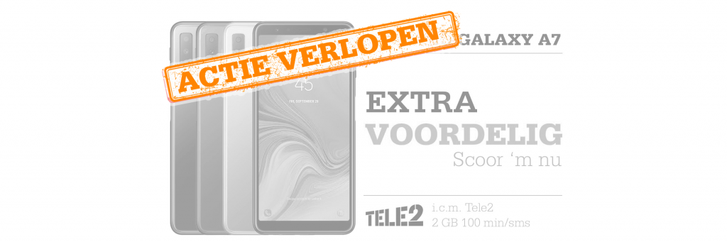 Koop de Samsung Galaxy A7 nu extra voordelig