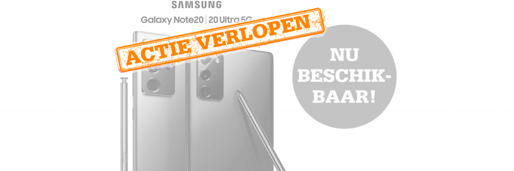 Nu beschikbaar bij Telecombinatie: de Samsung Note20