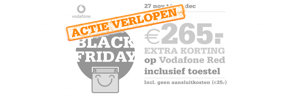 Telecombinatie Black Friday-Deal: Vodafone! 