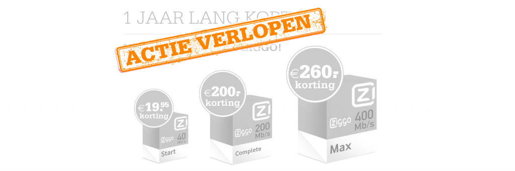 Tot wel €260 korting met Alles-in-1 van Ziggo!