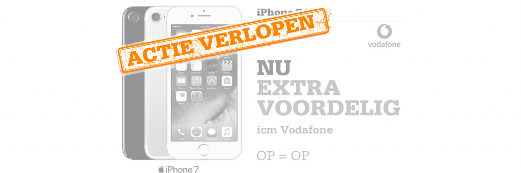 Bestel de iPhone 7 nu extra voordelig!