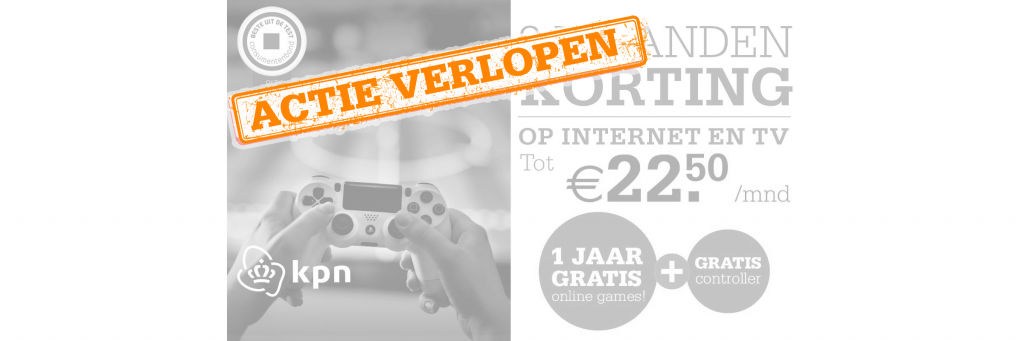 Internet en TV van KPN: Voor de gamers