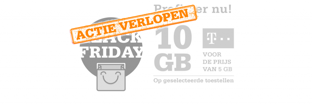 Telecombinatie Black Friday-Deal: T-Mobile