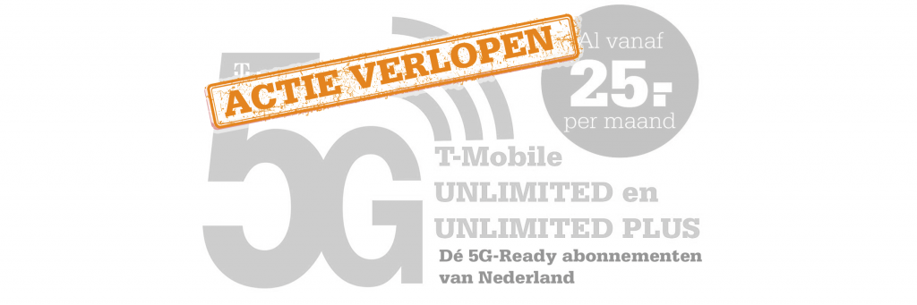 5G-Ready met Unlimited (Plus) van T-Mobile