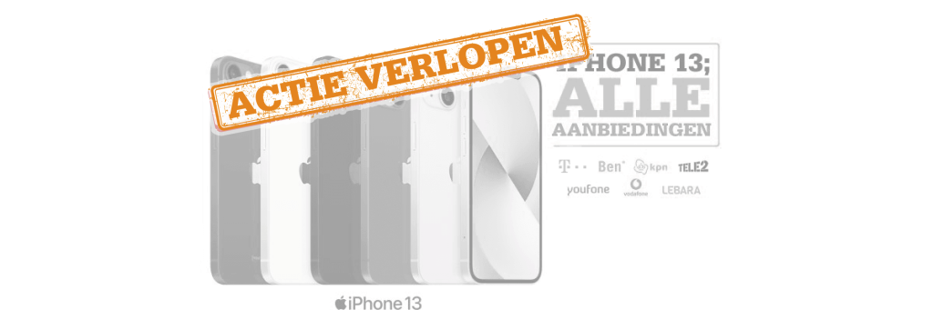 iPhone 13 aanbiedingen