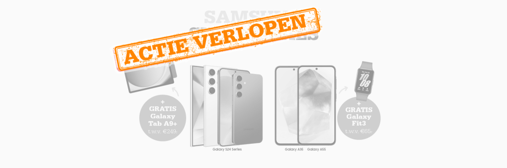 Actie verlopen samsung promotie