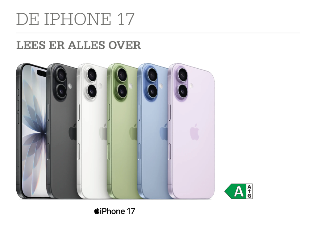 Lees er alles over De iPhone 17