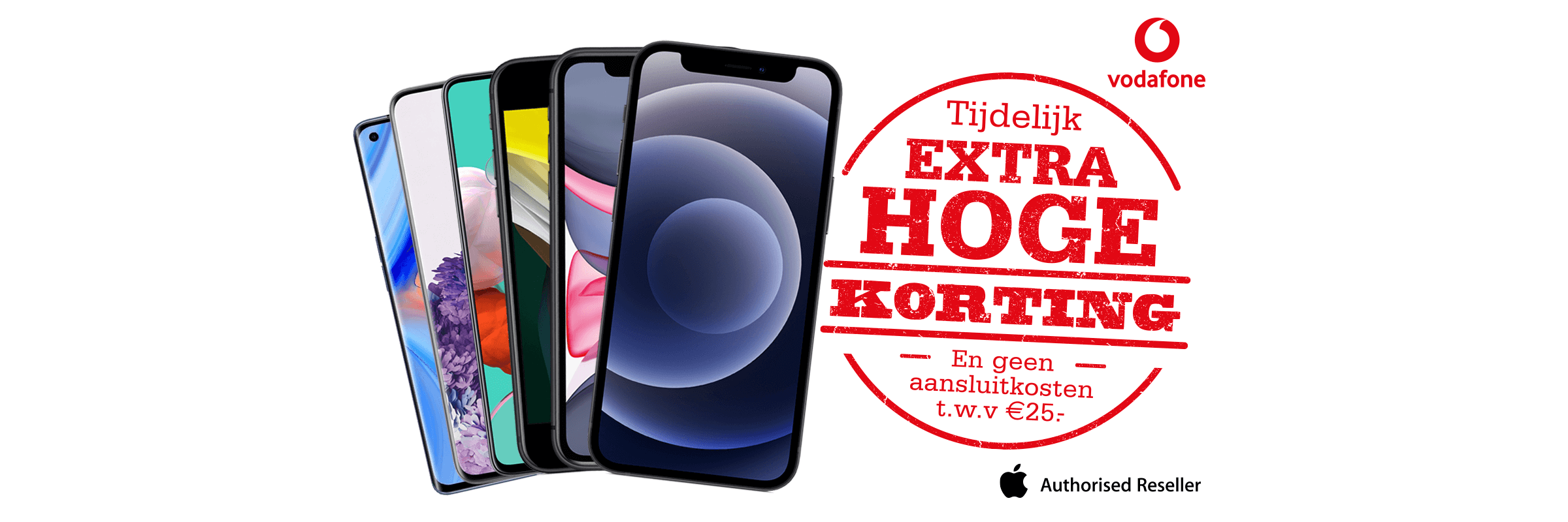 Nu Extra Hoge Korting Op Top-toestellen I.c.m. Vodafone Red ...